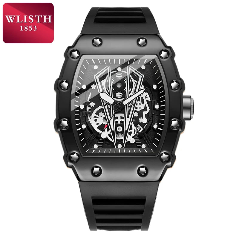 Marque de luxe homme montre nouvelle marque montre pour hommes mode lumineux étanche horloge sport mâle bracelet en Silicone montre-bracelet à Quartz