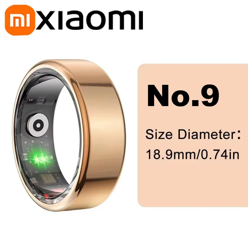 Xiaomi-Anneau intelligent Bluetooth pour hommes et femmes, surveillance de la santé, oxygène sanguin, sommeil, fréquence cardiaque, modes Liban tisports, étanche IP68 et 5iko, nouveau