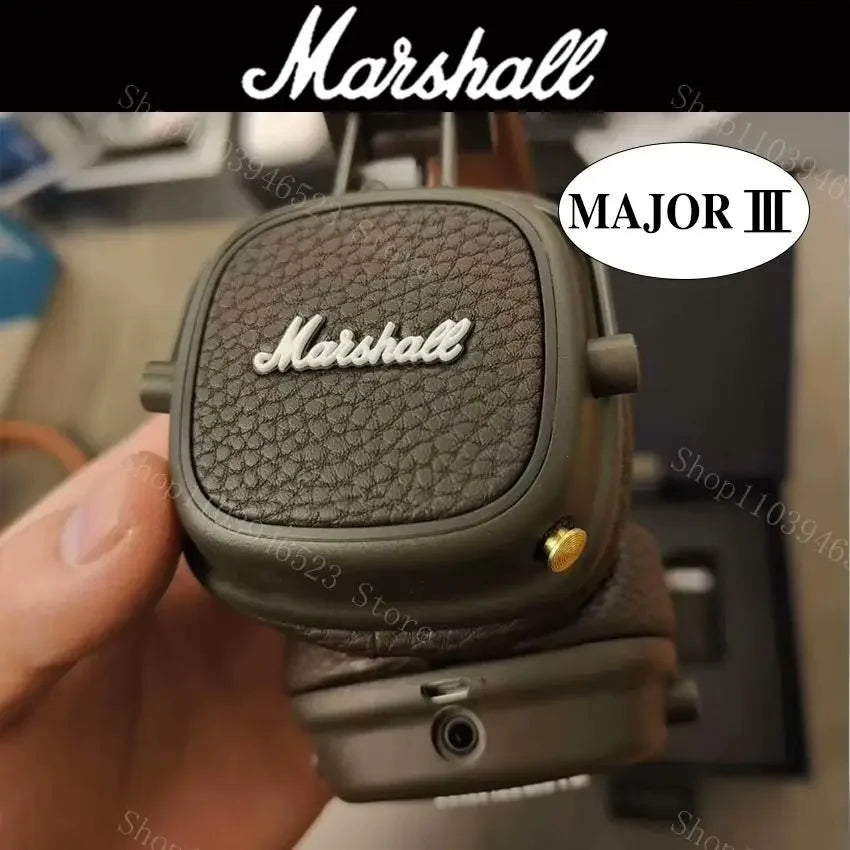 Marshall Major III 3 casque sans fil/filaire avec micro écouteurs de jeu basses profondes pliant sport Rock musique Bluetooth casque