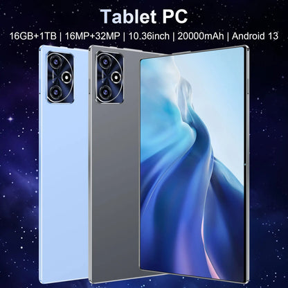 2025 Original nouveau S10 Pro tablette 10.36 pouces Android 13 Snapdragon 8gen2 mondial 16GB + 1024GB 20000mah 5G double SIM WIFI HD