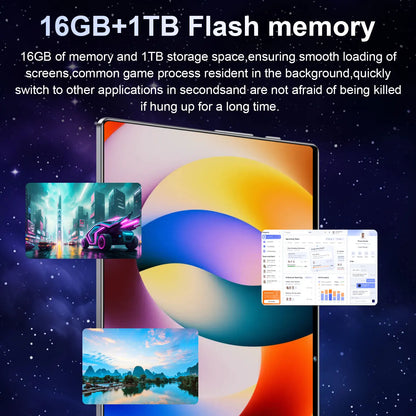 2025 Original nouveau S10 Pro tablette 10.36 pouces Android 13 Snapdragon 8gen2 mondial 16GB + 1024GB 20000mah 5G double SIM WIFI HD