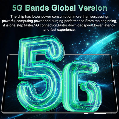 2025 5G tablette Android 13.0 tout neuf 10.36 pouces 16GB RAM 1TB ROM tablette 16MP 32MP 12000mAh 10 cœurs WIFI Bluetooth réseau tablette