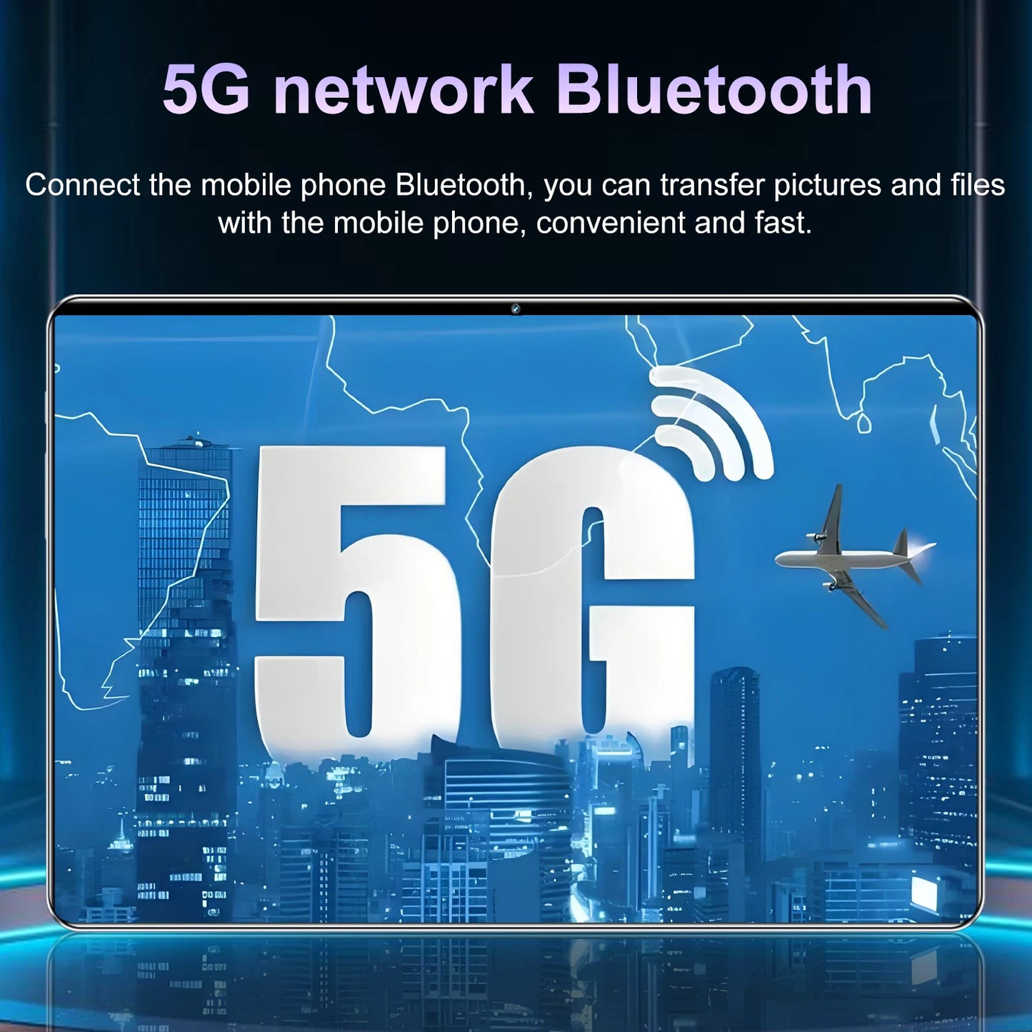 Nouvelle tablette Android 2025 5G, 10.36 pouces, 16 Go de RAM, 1 To, Dean, batterie 13.0 mAh, 16MP, 32MP, 10 cœurs, réseau SIM, touristes, Bluetooth, 12000