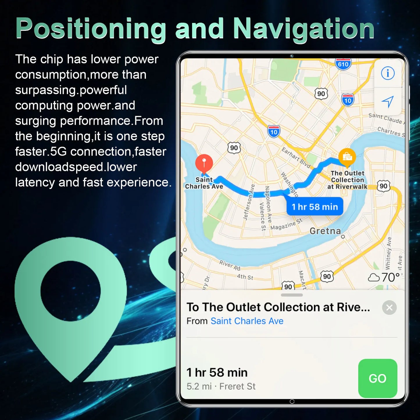 2025 5G tablette Android 13.0 tout neuf 10.36 pouces 16GB RAM 1TB ROM tablette 16MP 32MP 12000mAh 10 cœurs WIFI Bluetooth réseau tablette