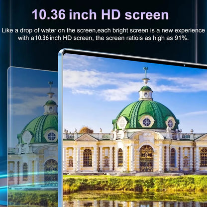 Nouvelle tablette Android 2025 5G, 10.36 pouces, 16 Go de RAM, 1 To, Dean, batterie 13.0 mAh, 16MP, 32MP, 10 cœurs, réseau SIM, touristes, Bluetooth, 12000
