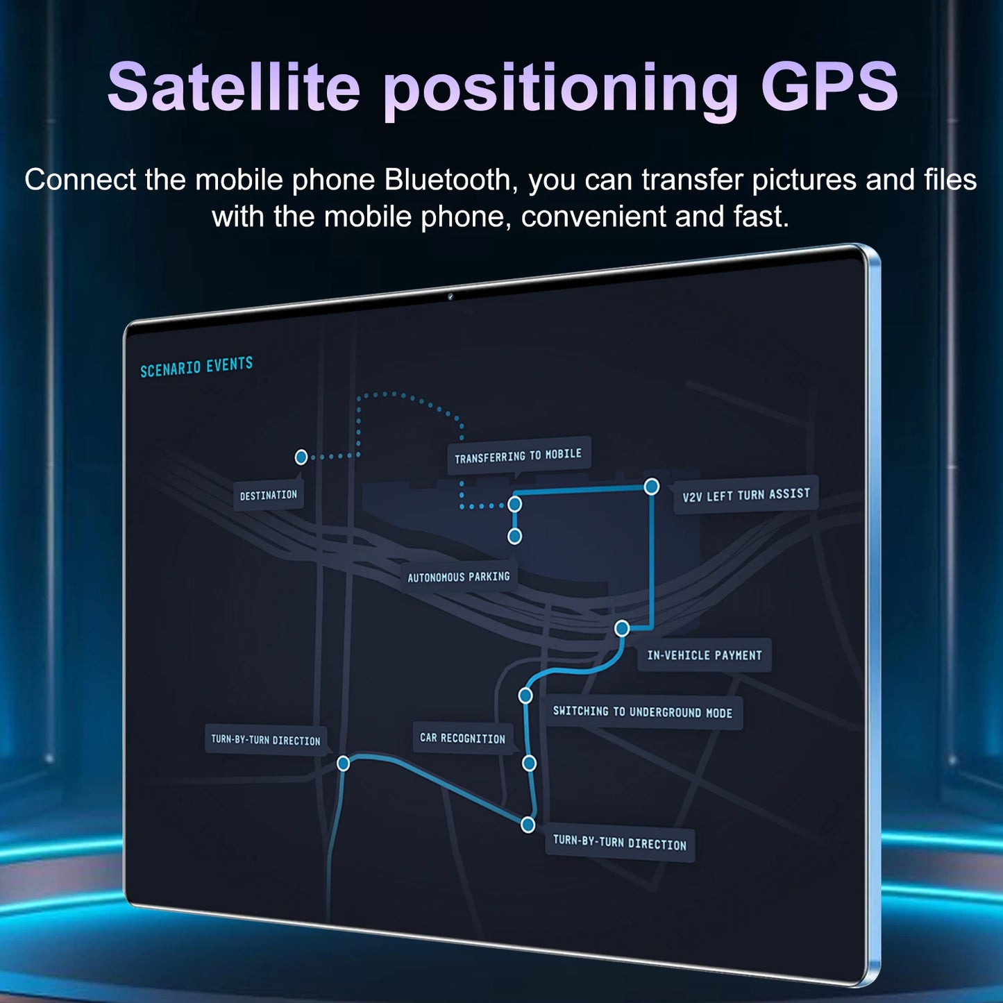 Nouvelle tablette Android 2025 5G, 10.36 pouces, 16 Go de RAM, 1 To, Dean, batterie 13.0 mAh, 16MP, 32MP, 10 cœurs, réseau SIM, touristes, Bluetooth, 12000