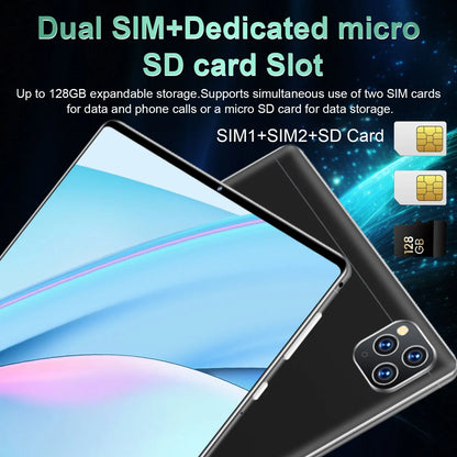 2025 5G tablette Android 13.0 tout neuf 10.36 pouces 16GB RAM 1TB ROM tablette 16MP 32MP 12000mAh 10 cœurs WIFI Bluetooth réseau tablette