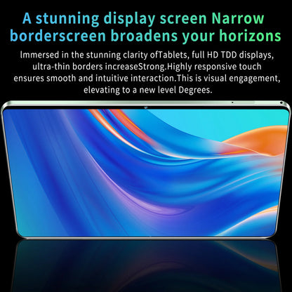 Tablette PC Android 2025, réseau MTK6797, 10.36 pouces, 5G, 16 Go de RAM, 1 To, Dean, 12000mAh, WiFi, 10 cœurs, Bluetooth, nouveau, 13.0