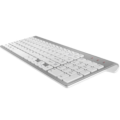Clavier et souris sans fil ultra-mince Chlor102 prédire, à faible bruit, pour Mac Pc P1 XP/7/10 TV Box