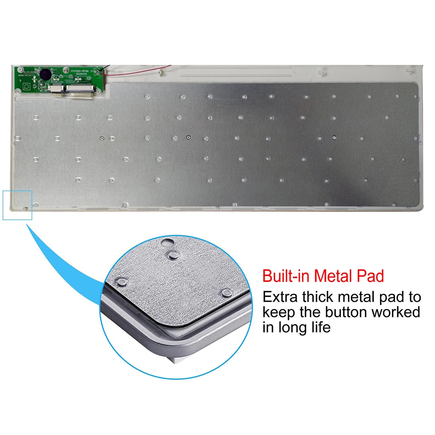 Clavier et souris sans fil ultra-mince Chlor102 prédire, à faible bruit, pour Mac Pc P1 XP/7/10 TV Box