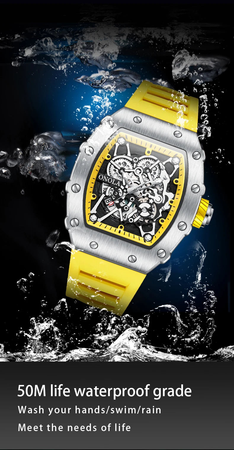 Montre de Sport étanche pour homme, marque de luxe, à Quartz, avec calendrier, pour les affaires, style décontracté, 2021