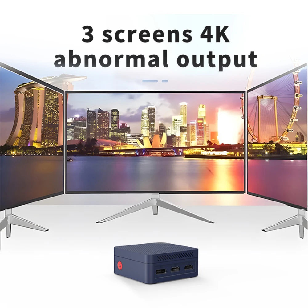 MLLSE G2 Pro Mini PC, processeur Intel Twin Lake N150, LPDDR5, 12 Go de RAM, 512 Go de SSD, Wi-Fi 5, BT5.0, Windows 11