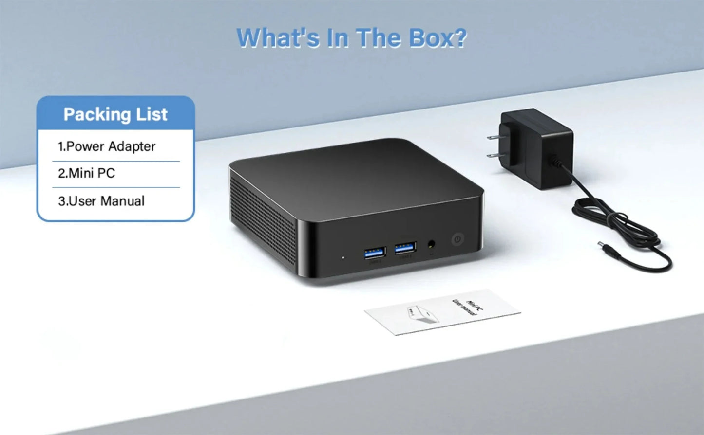 Nouveau MINI ordinateur Intel Core i9 8950HK 16GB DDR4 + 1/2 to M.2 SSD Windows11 Mini ordinateur de jeu ordinateur de bureau Support 4K HD