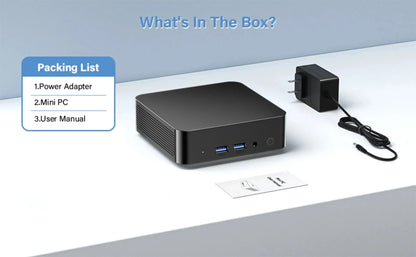 Nouveau MINI ordinateur Intel Core i9 8950HK 16GB DDR4 + 1/2 to M.2 SSD Windows11 Mini ordinateur de jeu ordinateur de bureau Support 4K HD