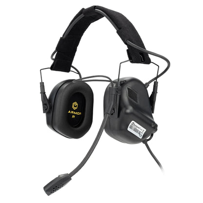EARMOR – cache-oreilles de tir M32 SE et casque tactique M51 PTT, réduction du bruit, avec adaptateur de Rail ARC pour casque, adapté à la chasse