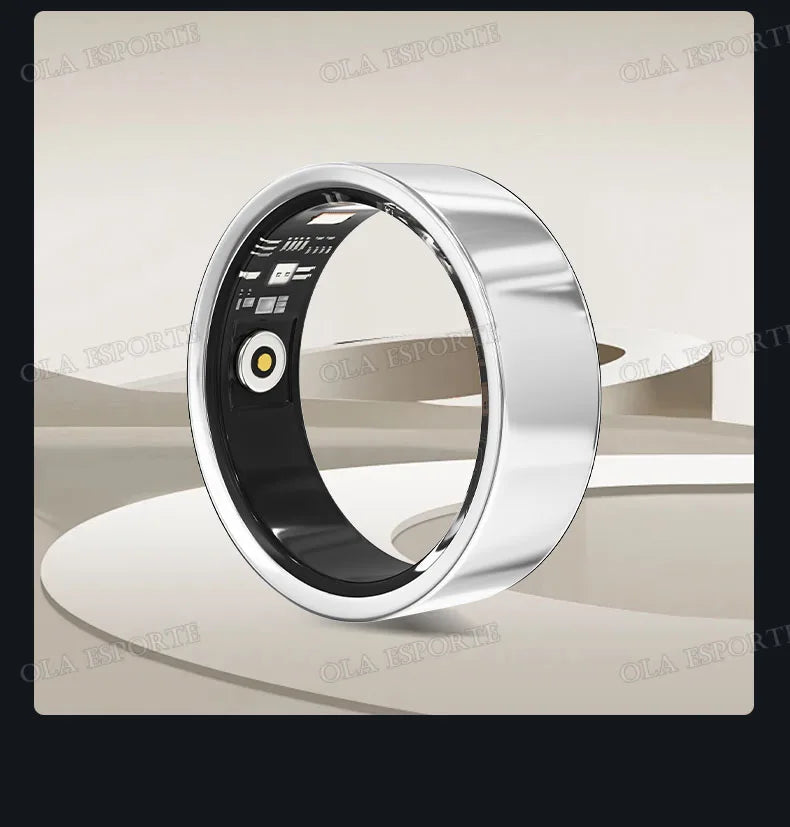 2025 nouveau anneau intelligent hommes femmes caméra contrôle fréquence cardiaque sang oxygène moniteur Smartring IP68 et 5ATM étanche Multi-sports Modes