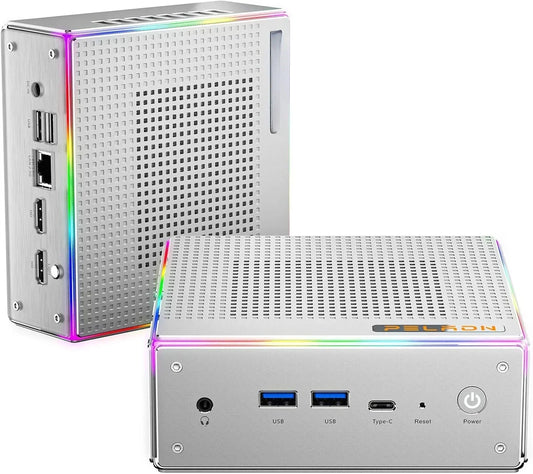 Vendre comme des petits pains chauds Mini PC, AMD Ryzen 9 7940HS (8C/16T, jusqu'à 5,1 GHz) Radeon 780M 32 Go DDR5 5600 Mhz RAM, SSD 1 To, 4K HD, BT5.2,