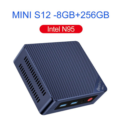 Beelink Mini S13 Intel Twin Lake N150 S12 Pro N100 16G 500G Windows 11 Mini S 11th N5095 DDR4 8GB 128GB ordinateur de bureau N95