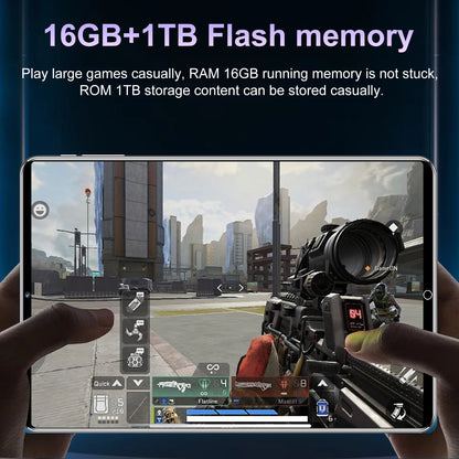 Nouvelle tablette Android 2025 5G, 10.36 pouces, 16 Go de RAM, 1 To, Dean, batterie 13.0 mAh, 16MP, 32MP, 10 cœurs, réseau SIM, touristes, Bluetooth, 12000