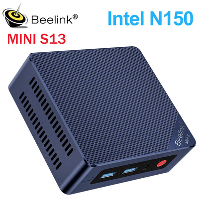 Beelink Mini S13 Intel Twin Lake N150 S12 Pro N100 16G 500G Windows 11 Mini S 11th N5095 DDR4 8GB 128GB ordinateur de bureau N95