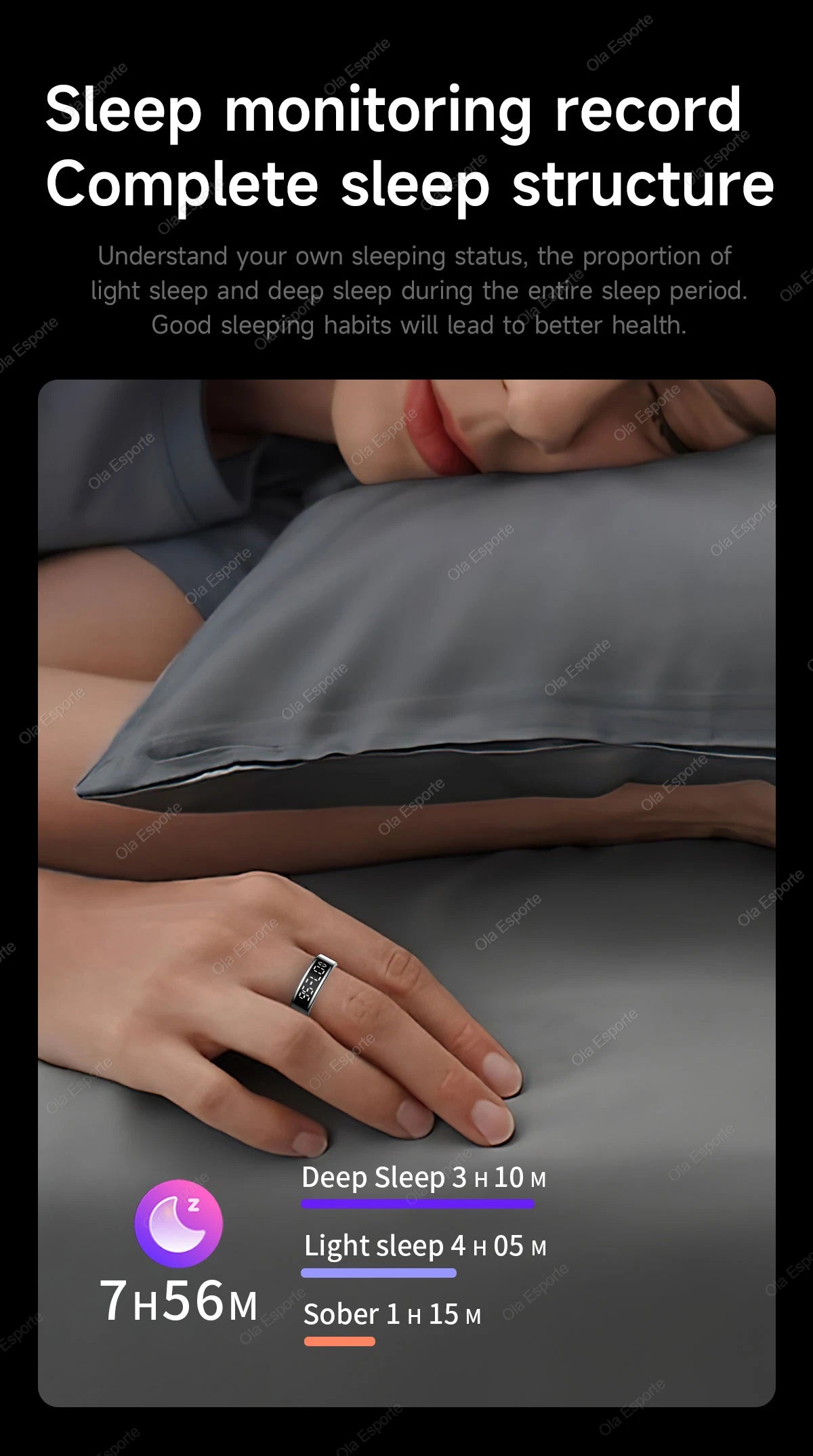 Bague intelligente 2025 avec écran d'affichage et tactile, chargement sans fil, gestionnaire de santé, étanche 5 ATM pour hommes et femmes, bagues R12 R11