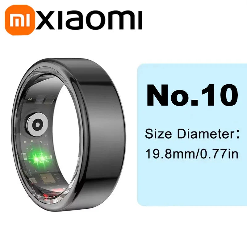 Xiaomi-Anneau intelligent Bluetooth pour hommes et femmes, surveillance de la santé, oxygène sanguin, sommeil, fréquence cardiaque, modes Liban tisports, étanche IP68 et 5iko, nouveau