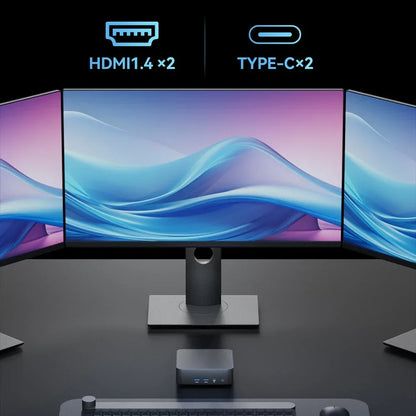 Windows 11 Pro Intel Core i9 8950HK Mini PC 16GB DDR4 1TB SSD PC Gamer ordinateur double WIFI 6 BT5.2 4K HD Mini PC de jeu de bureau