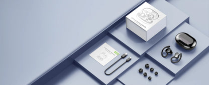 Écouteurs sans fil, écouteurs Bluetooth 5.3, basses stéréo, micro intra-auriculaires antibruit, écouteurs IP7 étanches pour sport, lecture 40H.