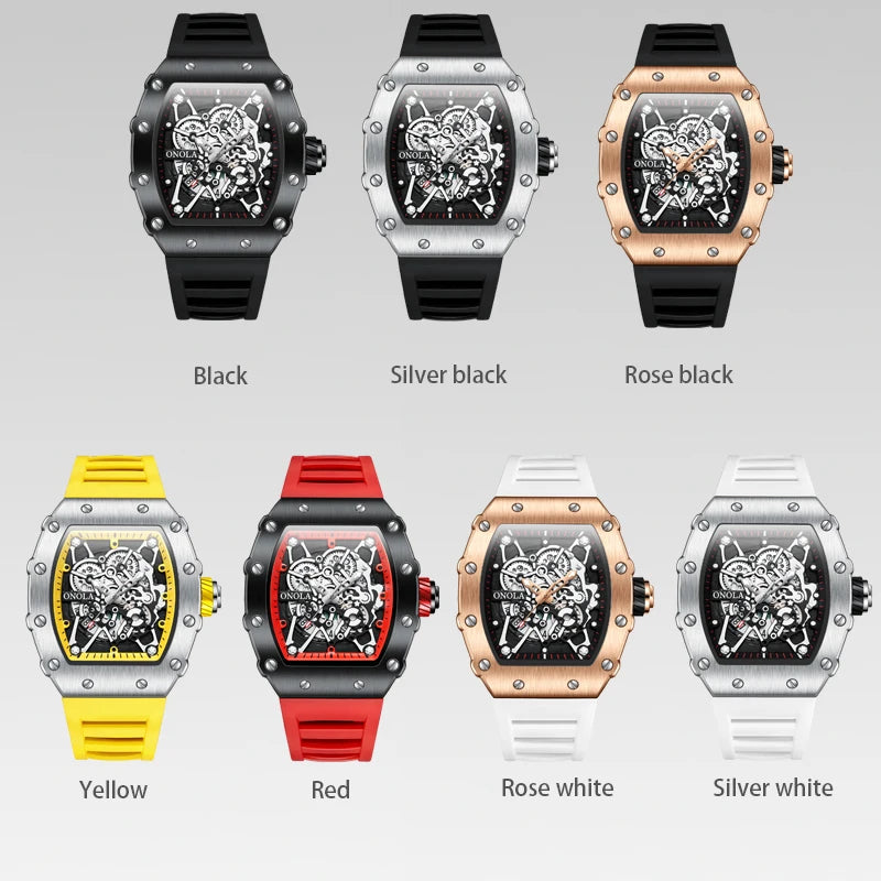 Montre de Sport étanche pour homme, marque de luxe, à Quartz, avec calendrier, pour les affaires, style décontracté, 2021
