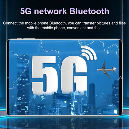 Nouvelle tablette Android 2025 5G, 10.36 pouces, 16 Go de RAM, 1 To, Dean, batterie 13.0 mAh, 16MP, 32MP, 10 cœurs, réseau SIM, touristes, Bluetooth, 12000