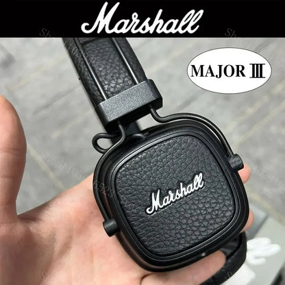Marshall Major III 3 casque sans fil/filaire avec micro écouteurs de jeu basses profondes pliant sport Rock musique Bluetooth casque