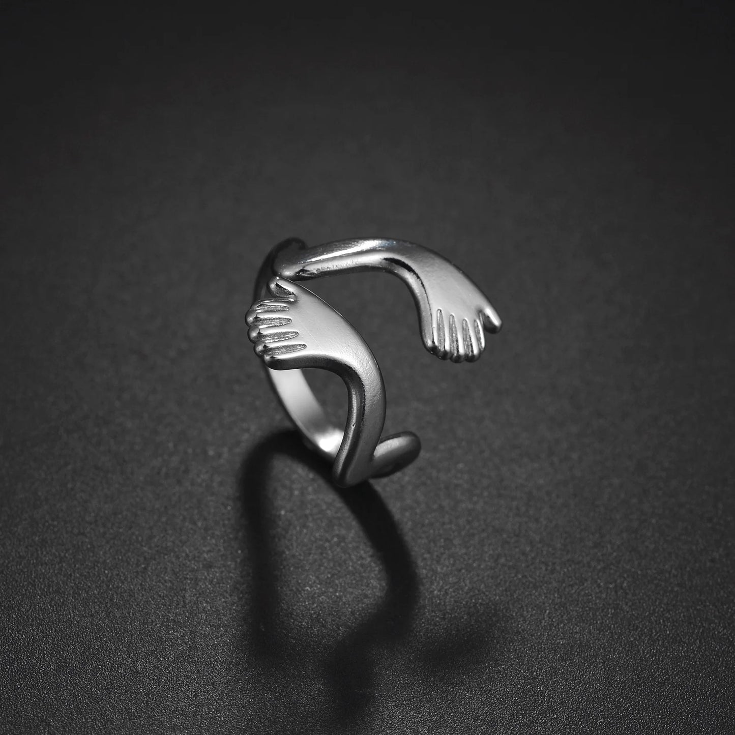 Bagues à main réglables pour femmes, amour romantique, amour créatif pour toujours, matiques ouvertes, bijoux exquis, cadeau de fête