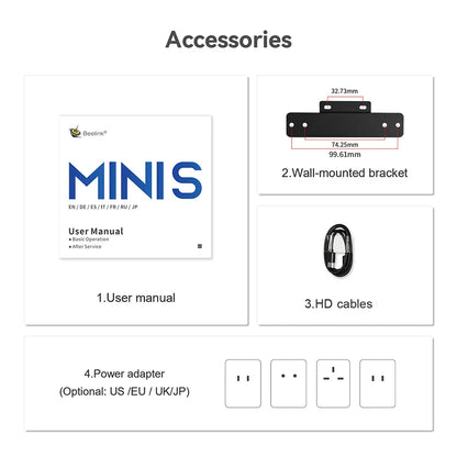 Beelink Mini S13 Intel Twin Lake N150 S12 Pro N100 16G 500G Windows 11 Mini S 11th N5095 DDR4 8GB 128GB ordinateur de bureau N95