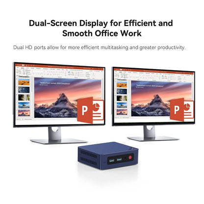 Beelink Mini S13 Intel Twin Lake N150 S12 Pro N100 16G 500G Windows 11 Mini S 11th N5095 DDR4 8GB 128GB ordinateur de bureau N95