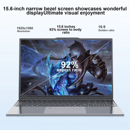 Nouveau 15.6 "ordinateur portable Intel Core i7-6500U 32GB RAM 2048GB SSD ROM 5000mAh Windows 11 Pro 3 ans de garantie ordinateur portable