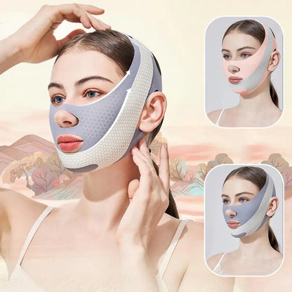 Masque de raffermissement du visage, bandage fin, ligne en V, lifting du visage, double ruisseau, déformations qualifiée ales, masseur facial anti-affaissement, soins de la peau