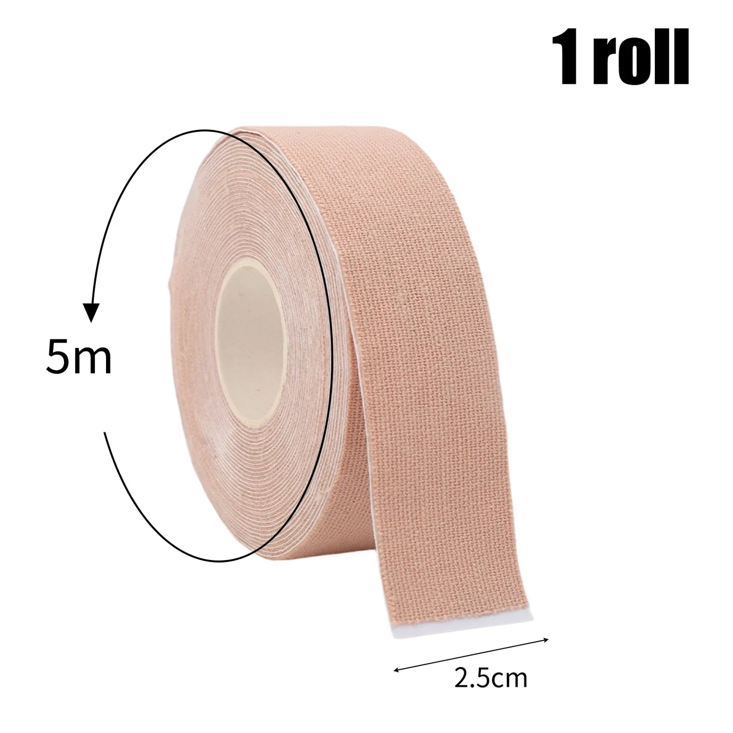 Bande de Lifting du visage instantanée 2.5CM x 5M, outil de Lifting de la peau, autocollant d'élimination des rides, Bandage élastique en V, outil de soins de la peau