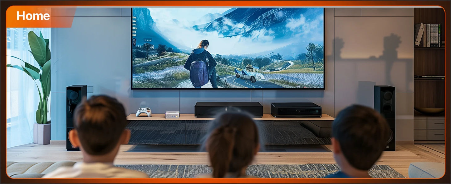 PELADN HO4 Mini PC de jeu AMD Ryzen 7 8845HS 32 Go DDR5 5600 MHz 1 To PCIe4.0 SSD, AMD Radeon 780 M avec double LAN RJ45, WiFi6 BT5.2