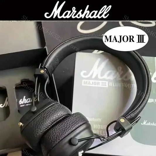 Marshall Major III 3 casque sans fil/filaire avec micro écouteurs de jeu basses profondes pliant sport Rock musique Bluetooth casque