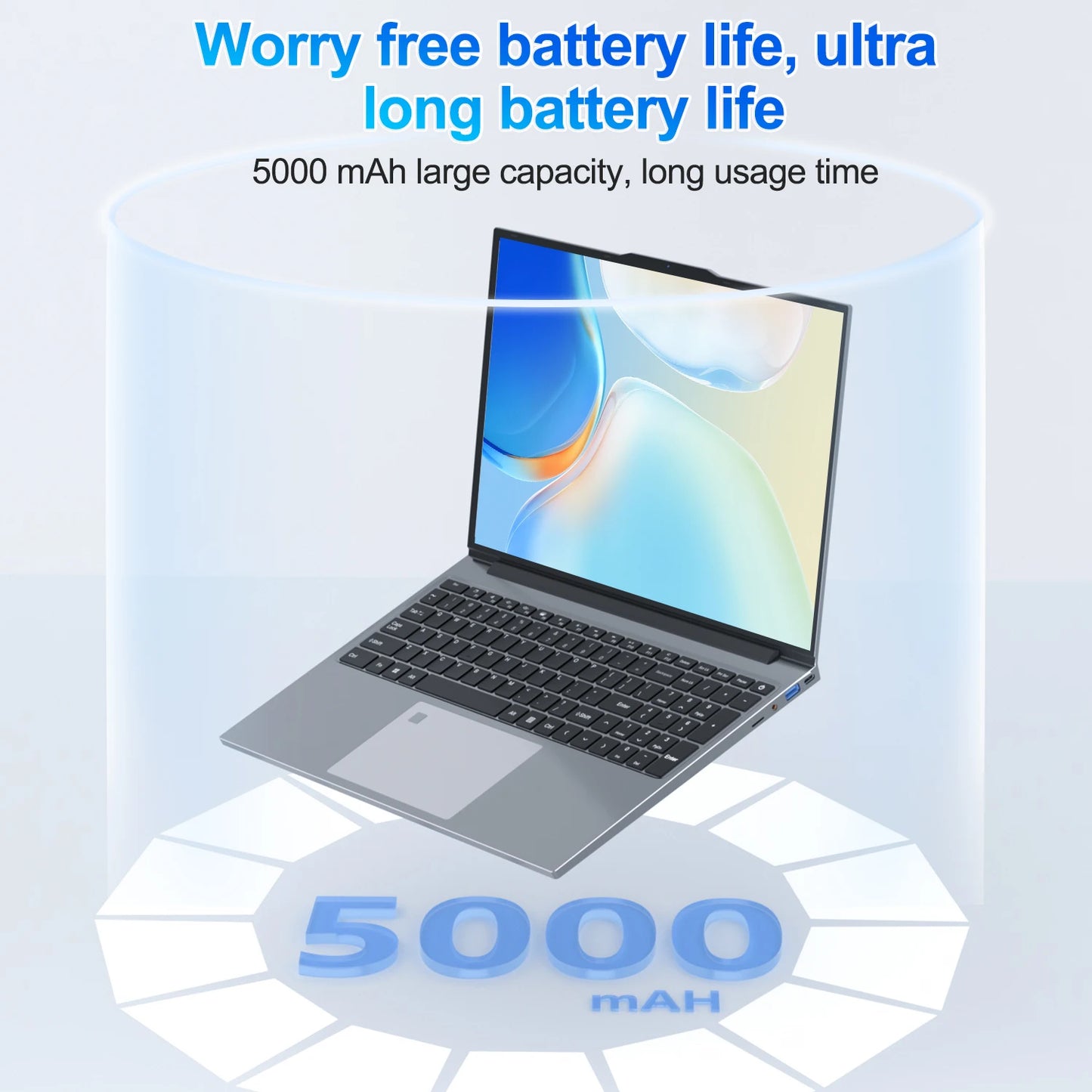 Nouveau 15.6 "ordinateur portable Intel Core i7-6500U 32GB RAM 2048GB SSD ROM 5000mAh Windows 11 Pro 3 ans de garantie ordinateur portable