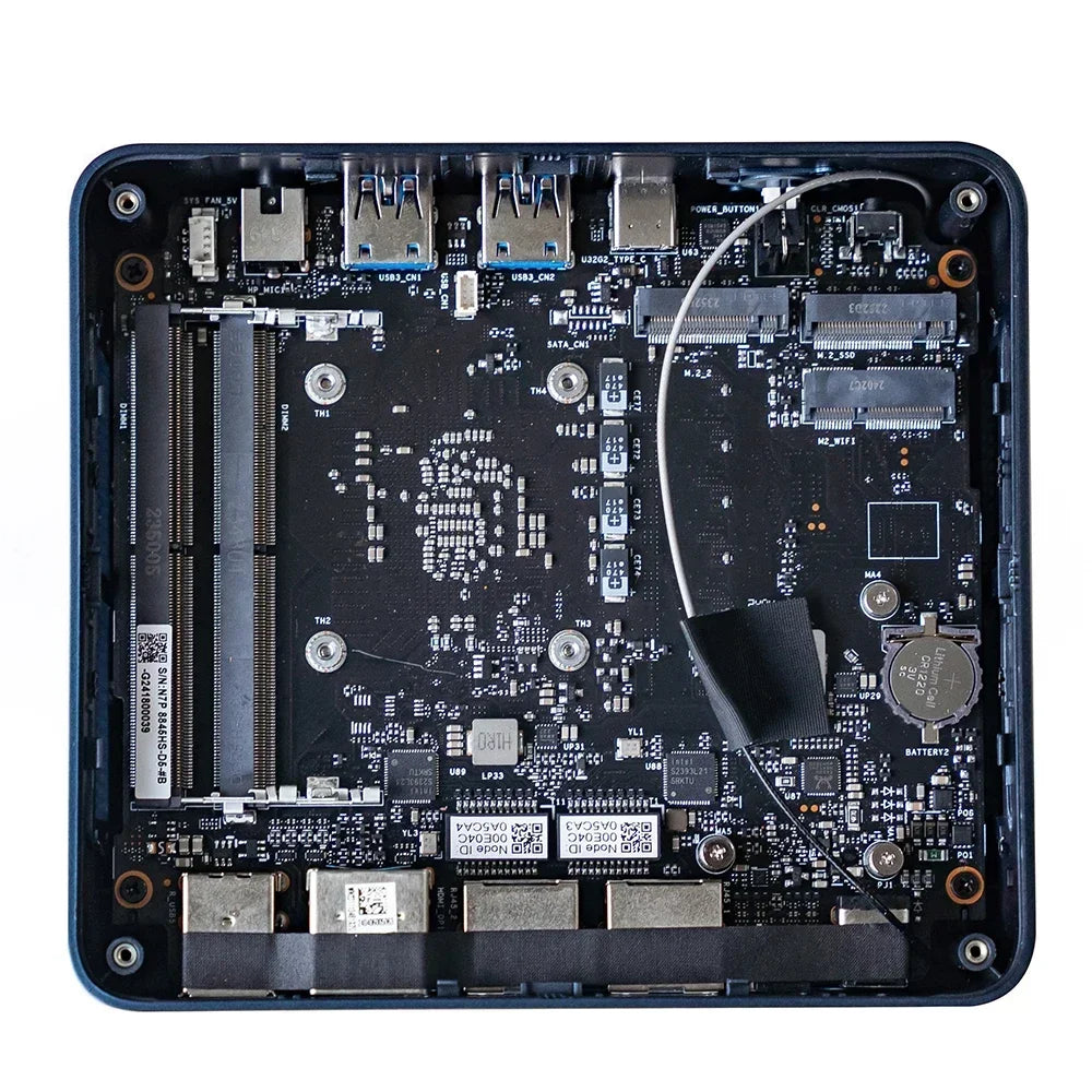 SZBOX S78 Ryzen 7 7840HS/8845HS MINI PC Windows 11 Pro DDR5 5600Mhz PCIe4.0 Nvme SSD WIFI6 BT5.2 Mini ordinateur de joueur