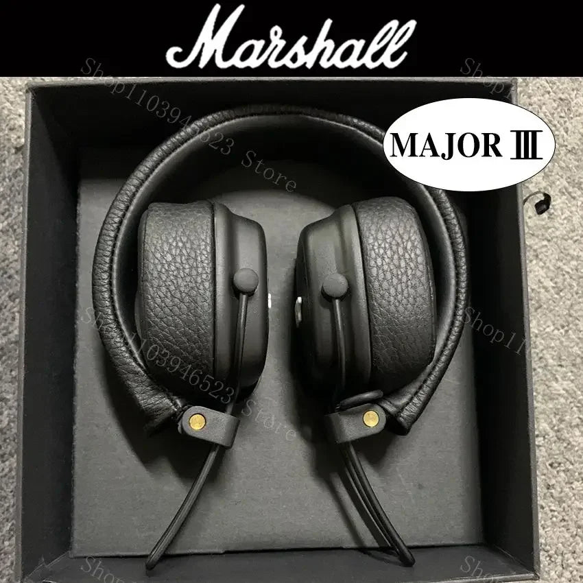 Marshall Major III 3 casque sans fil/filaire avec micro écouteurs de jeu basses profondes pliant sport Rock musique Bluetooth casque
