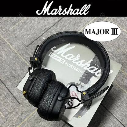 Marshall Major III 3 casque sans fil/filaire avec micro écouteurs de jeu basses profondes pliant sport Rock musique Bluetooth casque