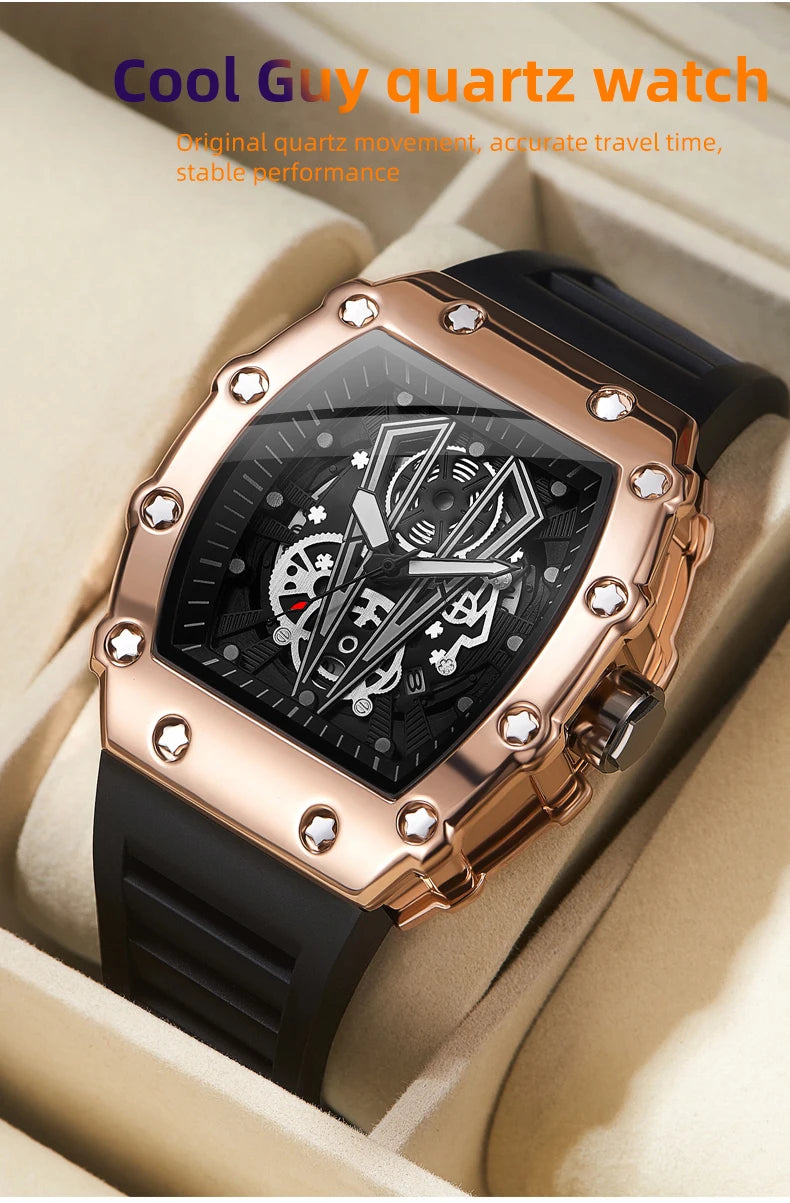 Marque de luxe homme montre nouvelle marque montre pour hommes mode lumineux étanche horloge sport mâle bracelet en Silicone montre-bracelet à Quartz