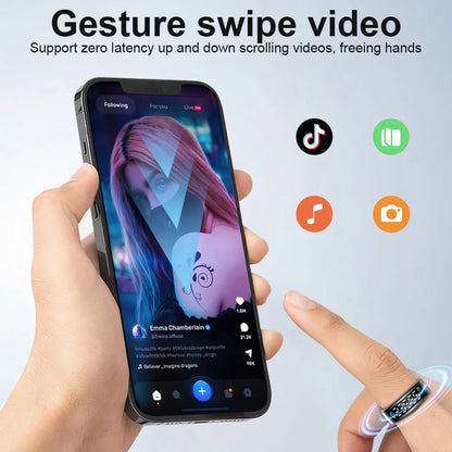 SY01 anneau intelligent avec écran LED Bluetooth surveillance de la santé sang oxygène sommeil fréquence cardiaque Modes multisports étanche IP68 et 5ATM