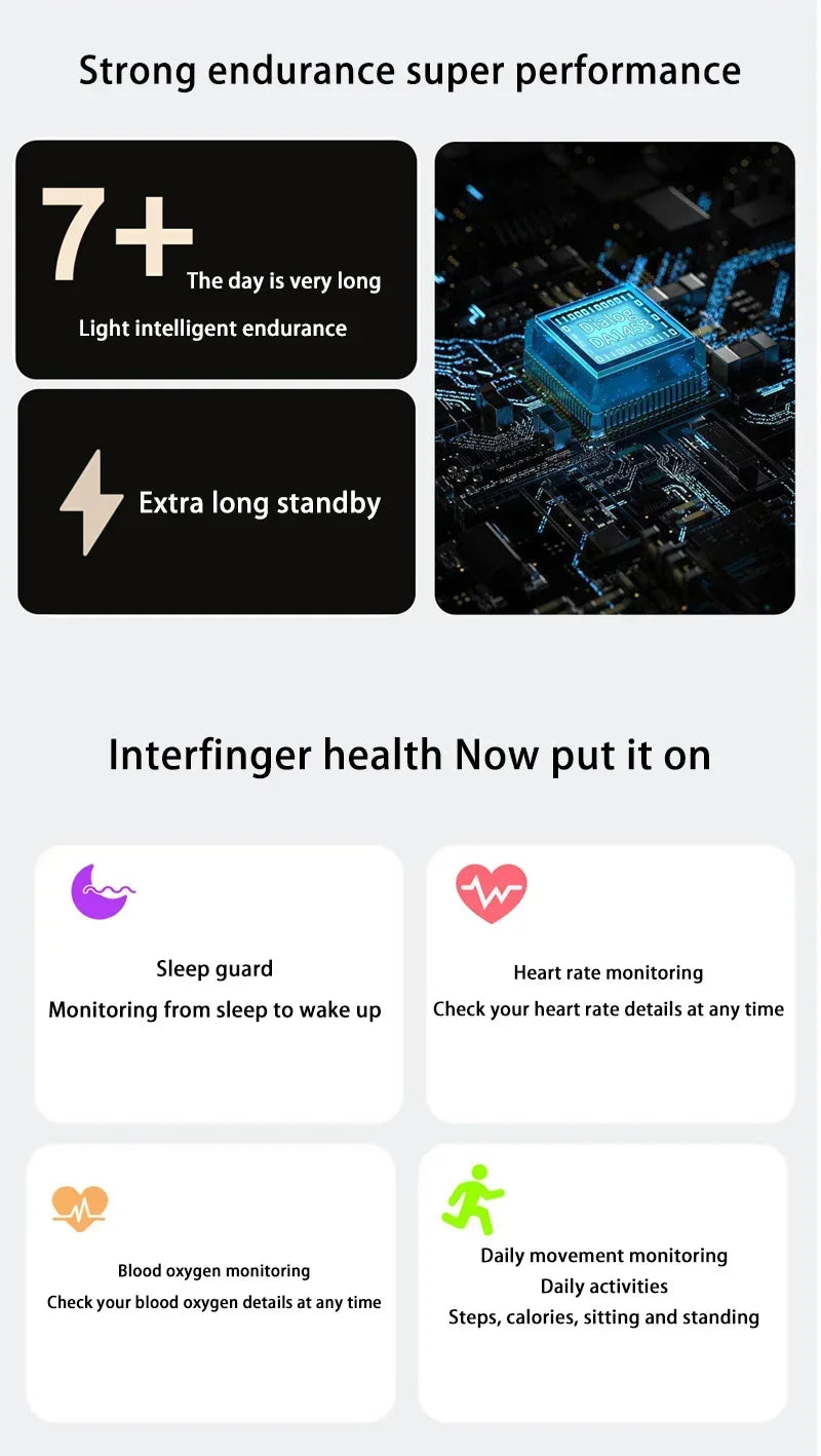 Xiaomi-Anneau intelligent Bluetooth pour hommes et femmes, surveillance de la santé, oxygène sanguin, sommeil, fréquence cardiaque, modes Liban tisports, étanche IP68 et 5iko, nouveau