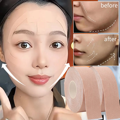 Bande élastique de Lifting du visage, ligne en V, Bandage de levage des yeux, respirant, réduit les rides du visage, Supports, outil de soins de la peau du visage