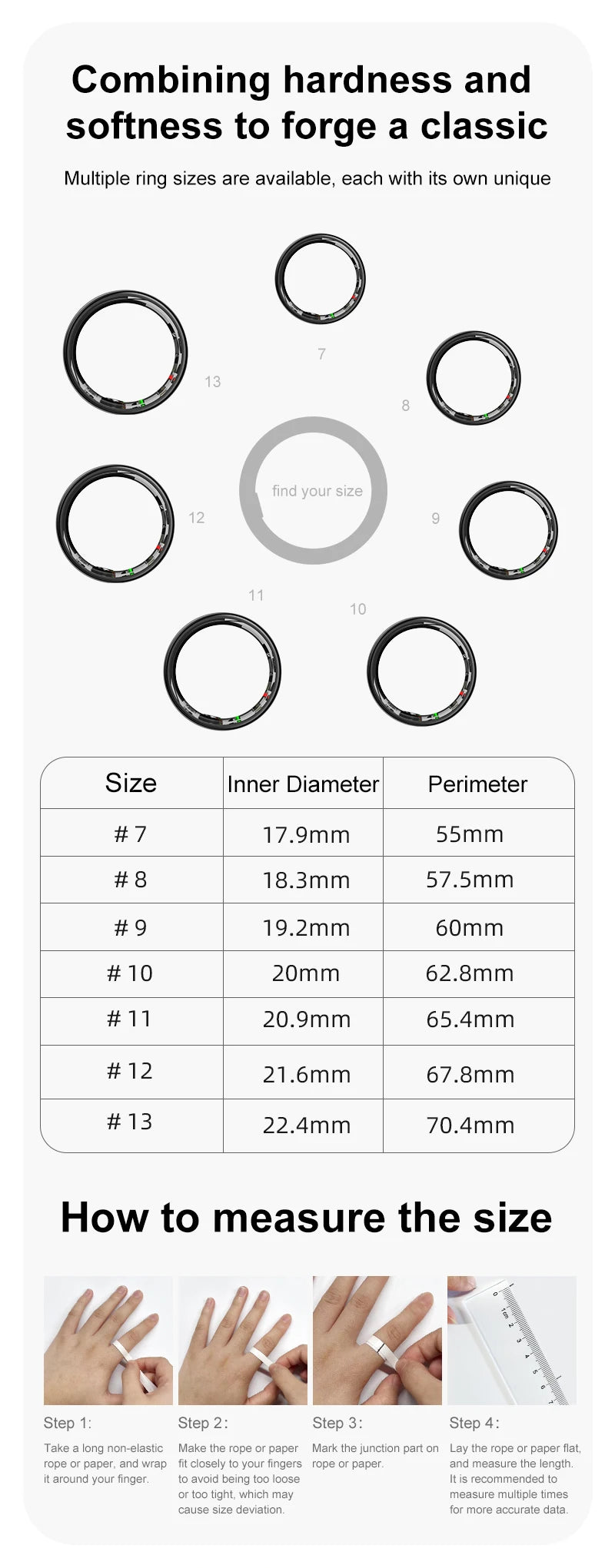 R08 anneau intelligent pour hommes femmes fonction de contrôle tactile moniteur de santé IP68 5ATM étanche mesure de la température de la peau anneau intelligent nouveau