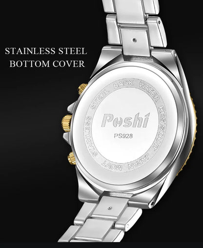 Montre d'affaires de luxe pour hommes, tendance, haut de gamme, polyvalente, lumineuse, à Quartz, étanche, calendrier, horloge, cadeaux