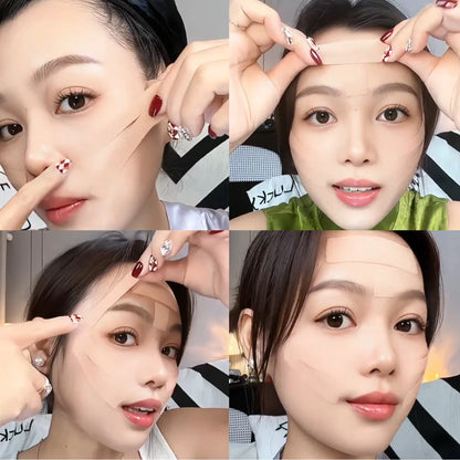 1/5 rouleaux visage V ligne cou yeux bande de levage respirant réduire les rides du visage soutient pansement élastique outil de soins de la peau du visage